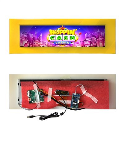 19,4-tolline Full HD riba tüüpi IPS LCD-ekraan näitusesaalidele