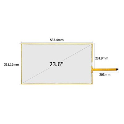 3M puuteekraan SCT3250 23,6-tolline 98-0003-3688-7 puuteandur